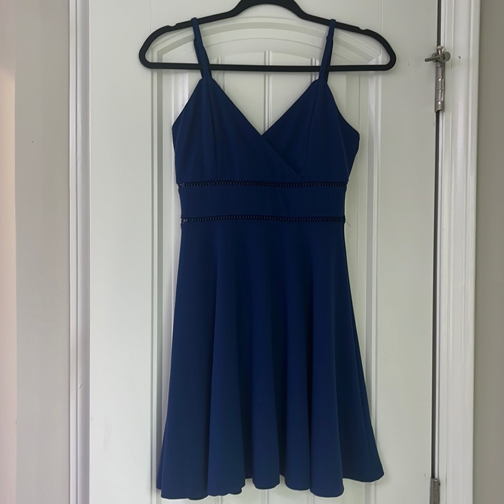 Navy semi formal dress